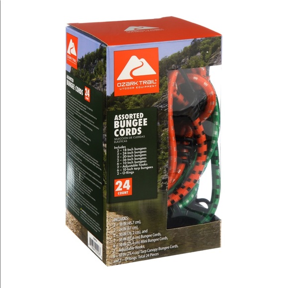 Ozark Trails Rubber Assorted Bungee Cords, 24 Count - Picture 4 of 5